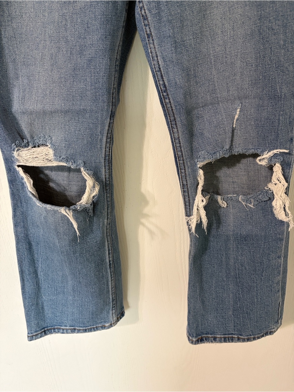 Abercrombie & Fitch The Ankle Straight Ultra High Rise Like New Size 25/0 - Picture 4 of 7
